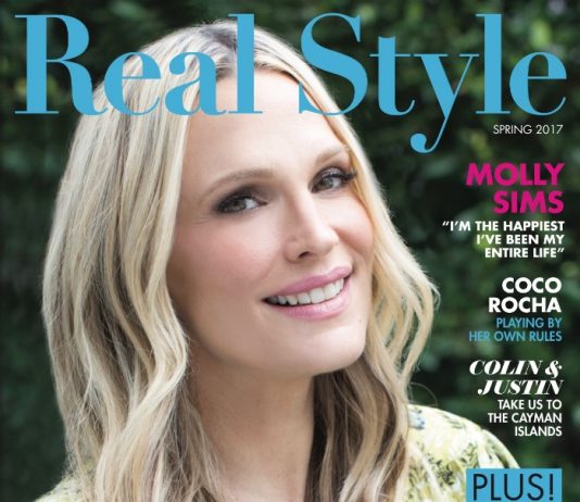 Molly Sims Covers Real Style’s New Spring 2017 Issue- Read It Now