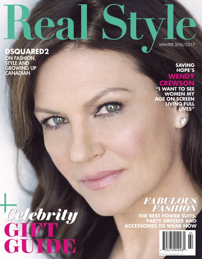 58b40 REAL STYLE MAGAZINE 1 - Wendy Crewson Graces The Cover Of Real Style Magazine’s Winter 2016/2017 Issue