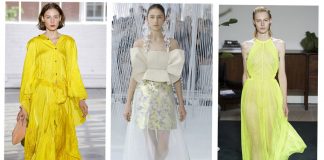 Rock The Little Yellow Dress Just Like A Runway Model