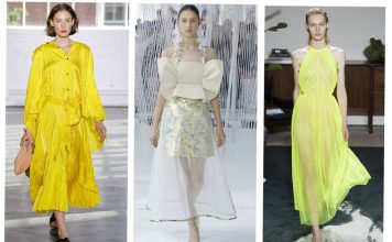 Rock The Little Yellow Dress Just Like A Runway Model