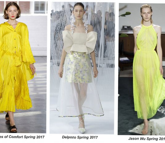 Rock The Little Yellow Dress Just Like A Runway Model
