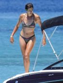 Garbine Muguruza Booty in Bikini on a Boat in Formentera