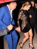 8654d Jennifer Lopez Leggy 620 130x170 1 - Jennifer Lopez Leggy in Short See-Through Dress at Her Birthday Party in Miami