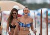 YesJulz in Bikini at a Beach in Miami
