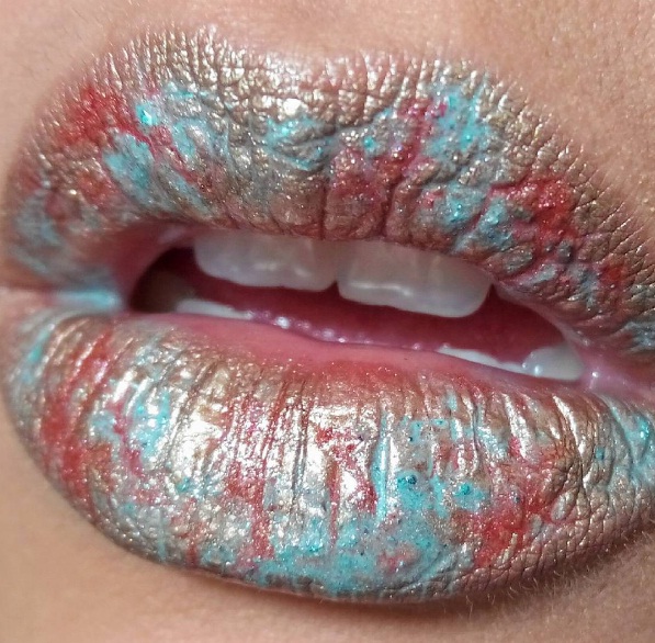 Marble Lips- The Unexpected New Lipstick Trend
