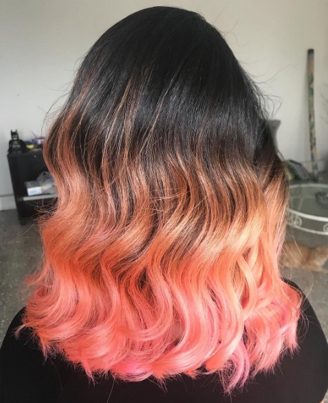 d7fca PINK HAIR 2 - Trendy Pink Hair Gets An Update With Salmon Tones