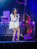 Lana Del Rey Upskirt, Performing at Way Out West Festival in Gothenberg