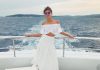 Taylor Hill & Sara Sampaio Rock All-White Summer Outfits