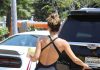 Brooke Burke Booty, after her Workout in Malibu