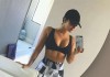 Demi Lovato in a Sports Bra at Instagram
