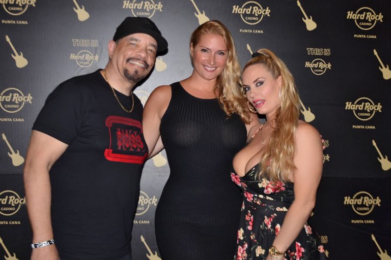 LINDA GRANDIA SPOTTED WITH ICE-T & COCO AT HARD ROCK CASINO PUNTA CANA