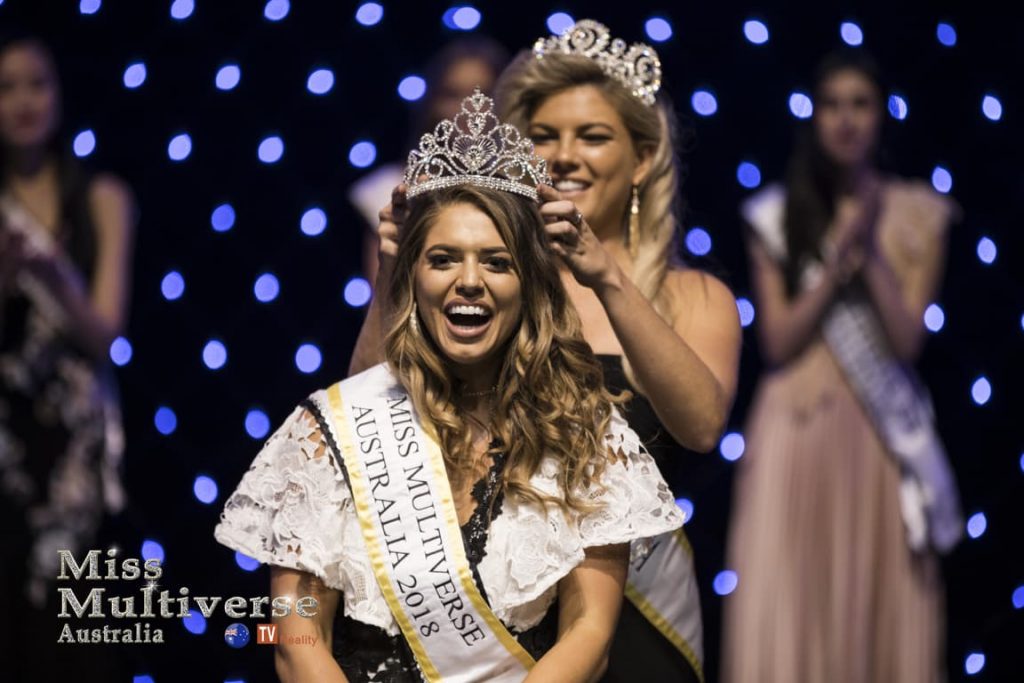 Ashley Annaca the new Miss Multiverse Australia 2018